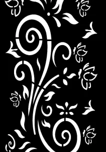 celosía metálica colonial