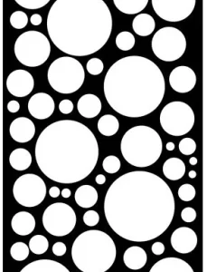 celosía metálica rectangular