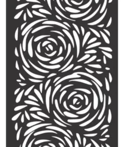Panel Decorativo Tifón en Lámina Negra